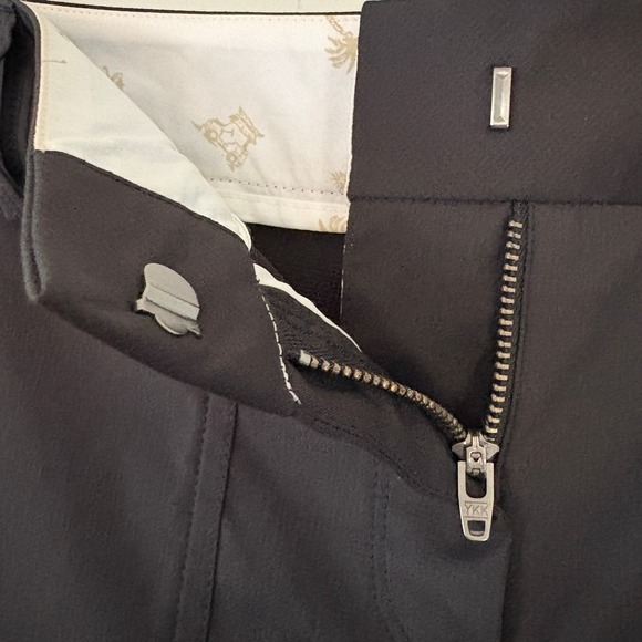 Puma Golf Shorts‎ Tech Pockets Performance Athletic Black Mens Size - Picture 9 of 9